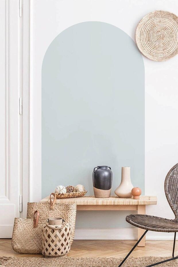 Bohem Oval Duvar Stickerı - 1