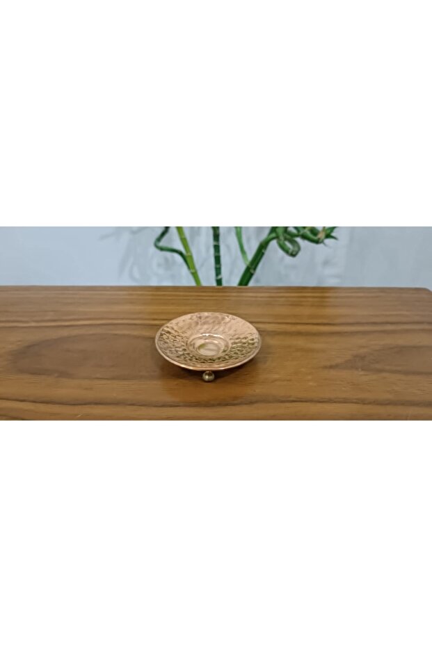 Bakır Şamdan Mumluk - 2