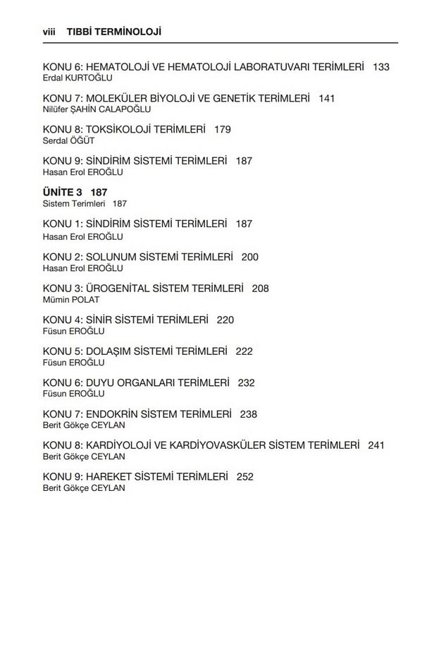Tıbbi Terminoloji - 4