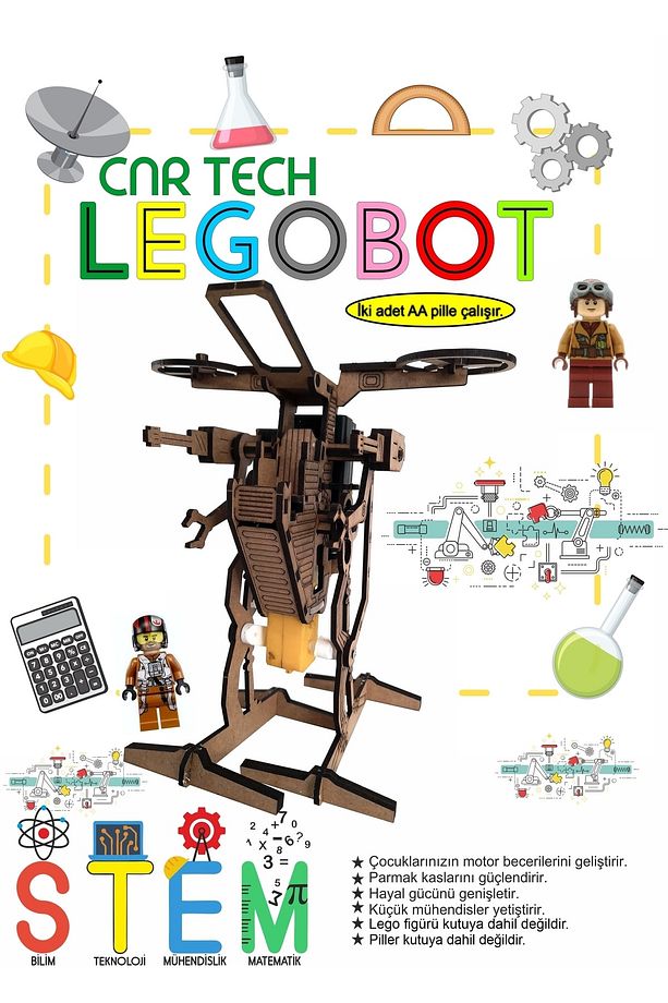 Stem Seti Yürüyen Robot - 1