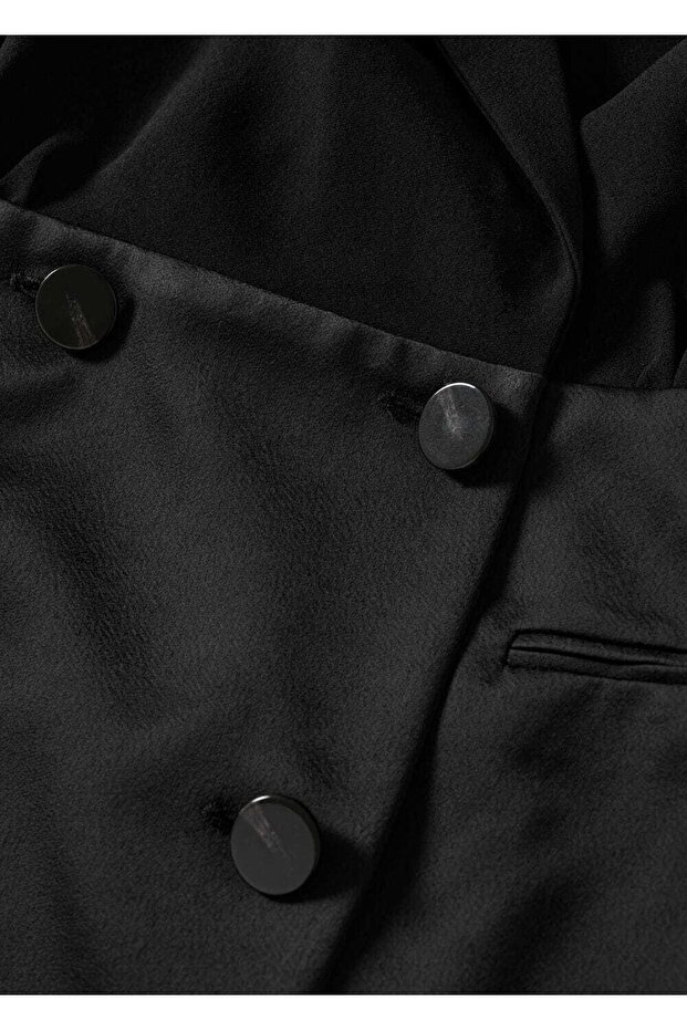 Kruvaze Kesim Elbise - 6