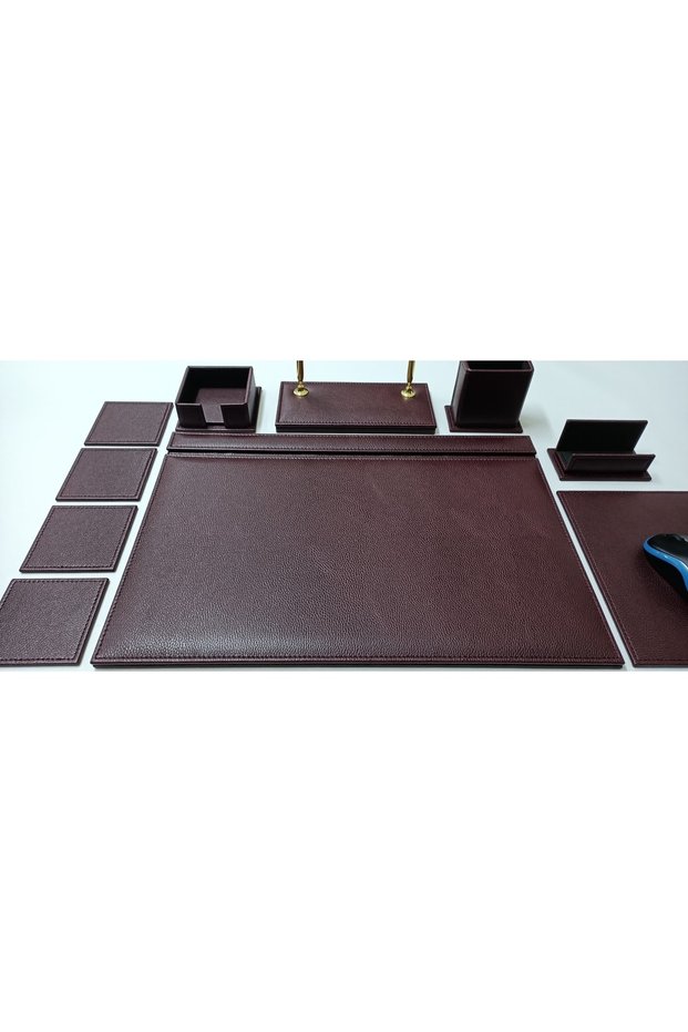 Claret Red Luxury Desk Set