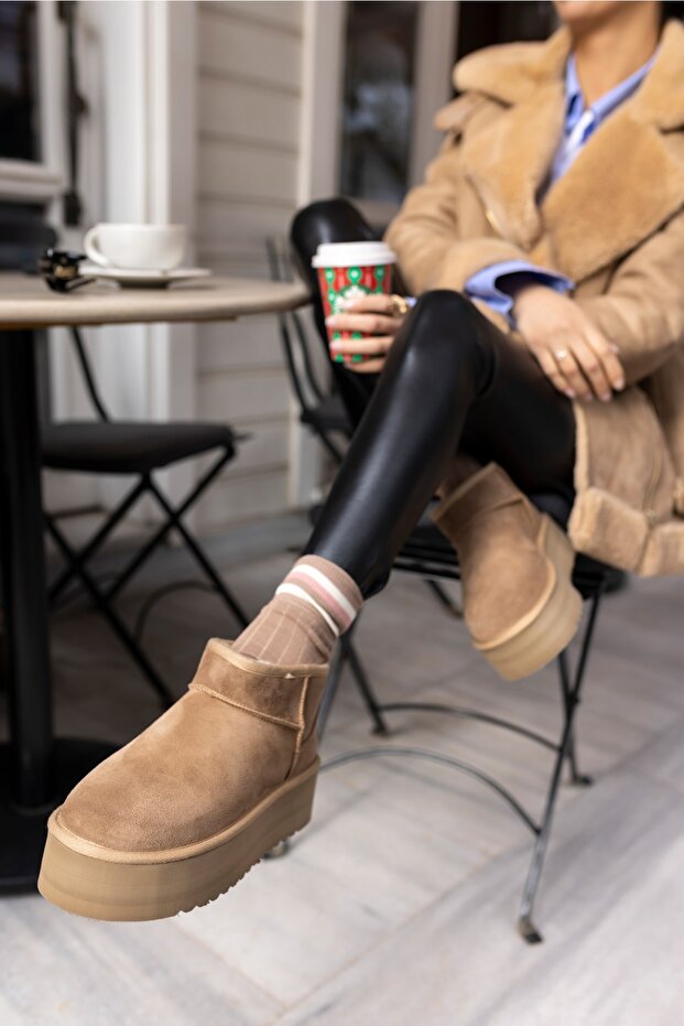 Alba Kadın W Clasic Tutun Mini Platform Bot - 5