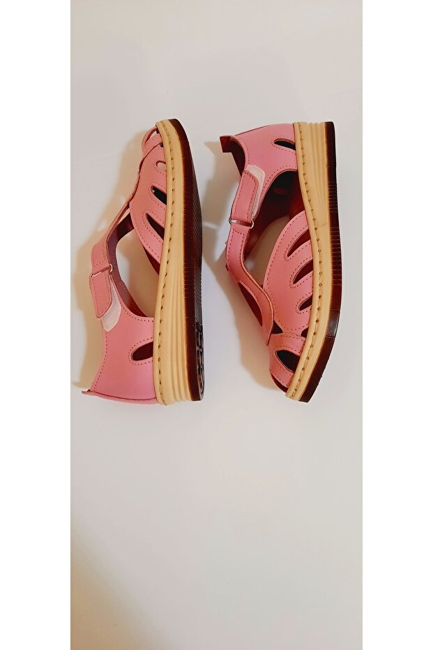 High Wedge Heel 100% Genuine Leather Inside and Out Sweet Pink Sandals