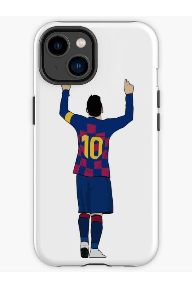 حافظة إطلاق متوافقة مع هاتف Iphone 14 Pro Messi /psg/الأرجنتين مع الجزء الداخلي من المخمل - 1