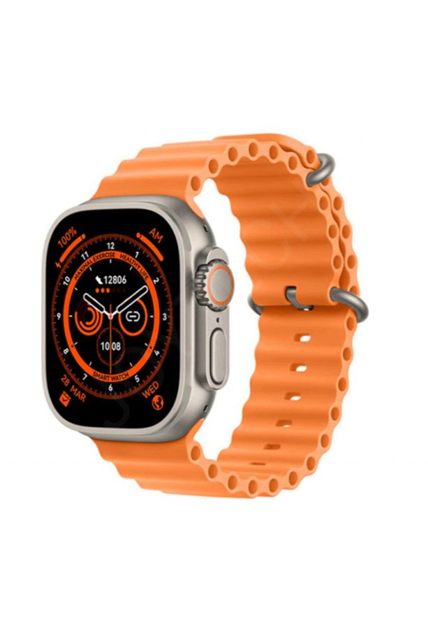 T800 Watch 8 Ultra Süper Amoled Wifi Şarj Akıllı Saat Arama Konuşma Bildirim Okuma Ios Ve Android - 1
