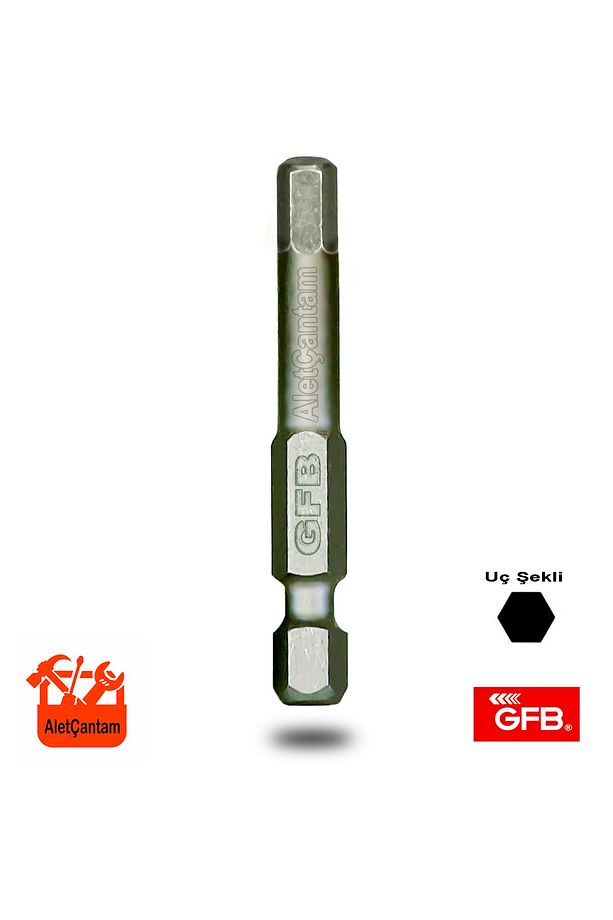 Bits Uç Alyan Uç Vidalama Ucu Allen Matkap Ucu 6 Mm - 1