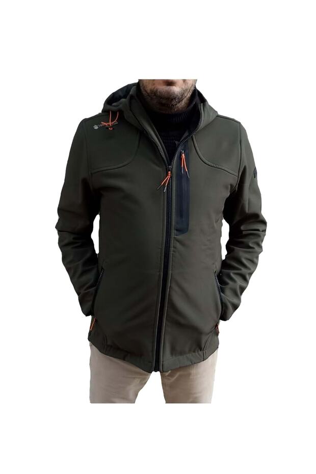 M-gt17 New Trend Softshell Ceket - Haki - L - 1