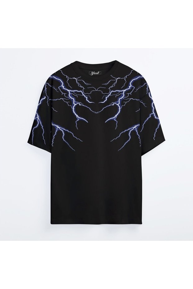 Oversize Lightning Unisex T-shirt