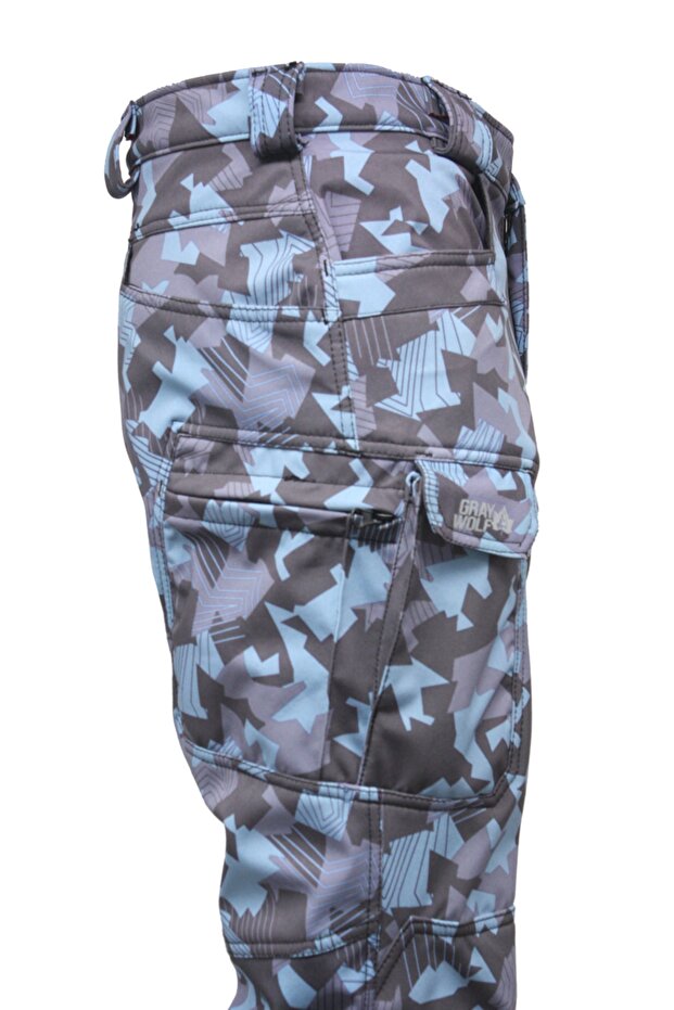 Kargo Pantolon Graywolf Softshell Mavi Kamuflaj - 8