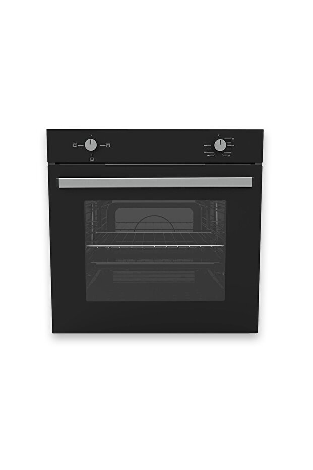 Basic Siyah Emaye 3 Lü Ankastre Set (ed400-eo330-ef200) - 4