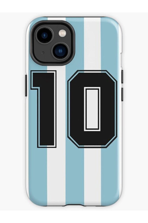 iPhone 12 / 12 Pro Compatible Messi Argentina Patterned Launch Case, Velvet Inside - 1