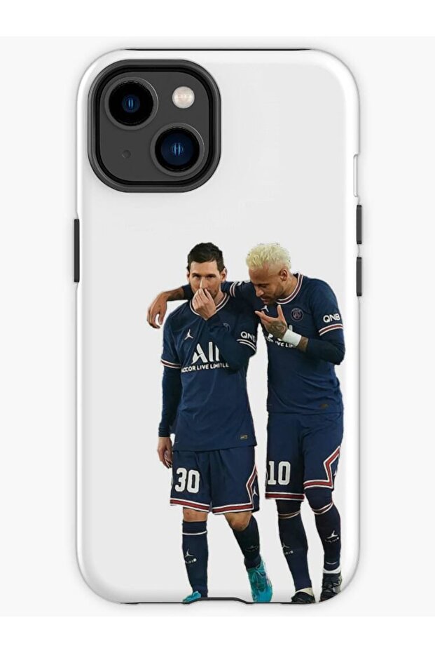 حافظة إطلاق منقوشة متوافقة مع هاتف Iphone 14 ميسي / psg / الأرجنتين، الجزء الداخلي مخملي - 1