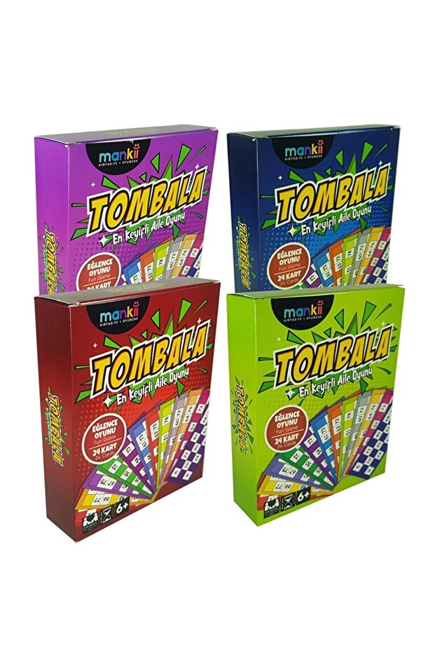 New Year's Game Bingo 24 Cards 90 Pieces Bingo Game