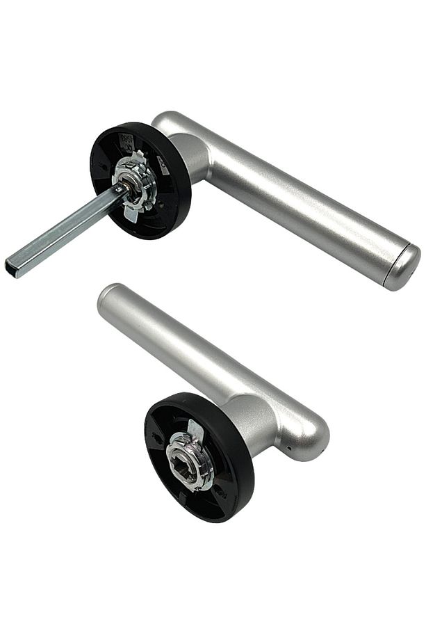 Kale Parmak Izli Kapı Kolu Seti-kd05050110-mat Gri - 3