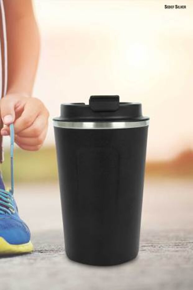 Double Layer 380 mL Small Stainless Steel Leak Proof In-Car Cup Thermos Mug Tea Thermos