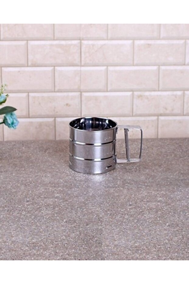 Flour Sieve Practical Stainless - 250 Gr - 4