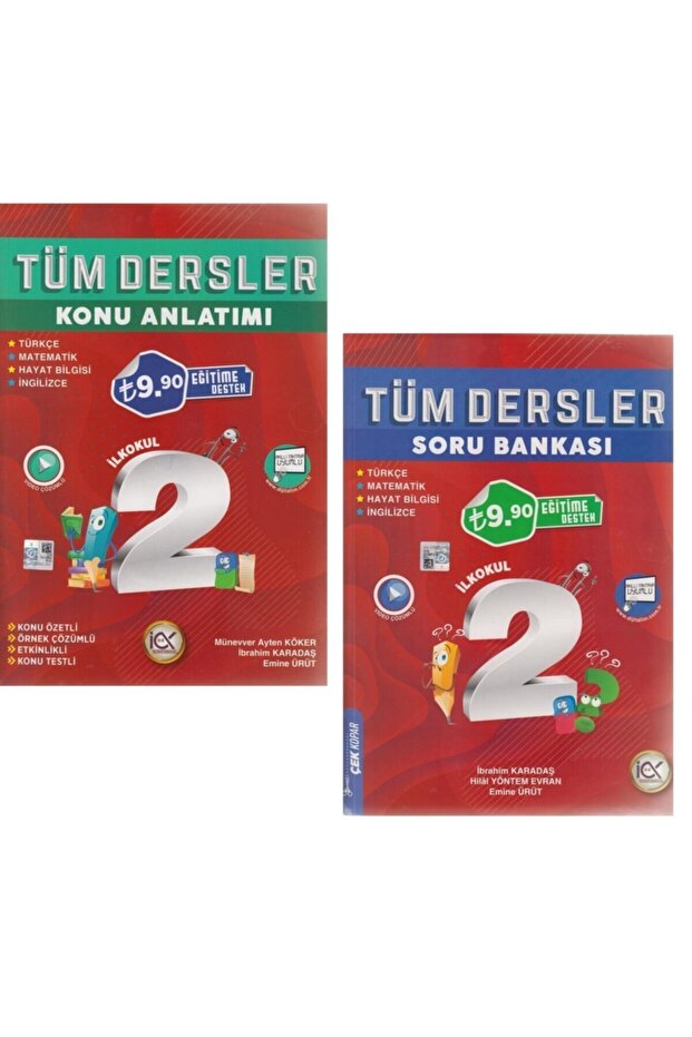 2. Sınıf Tüm Dersler Konu + Soru Seti Yeni 2021 - 1