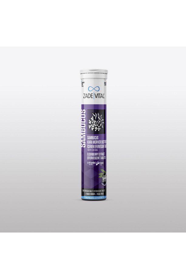 Sambucus - Kara Mürver Ekstresi Efervesan 20 Tablet - 3