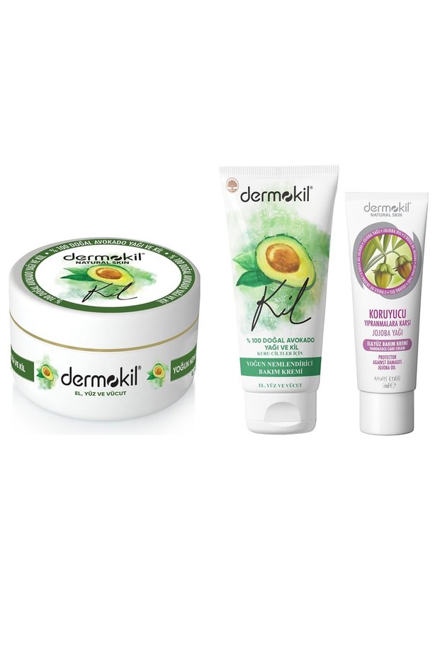 Avocado Hand and Face Cream Set of 2 300 ml 75 ml (25 ml Jojoba Oil Cream Gift)
