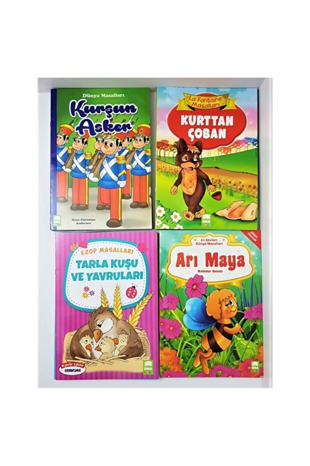 1.sınıf Dünya Çocuk Klasikleri 40 Kitap Büyük Boy (a4)