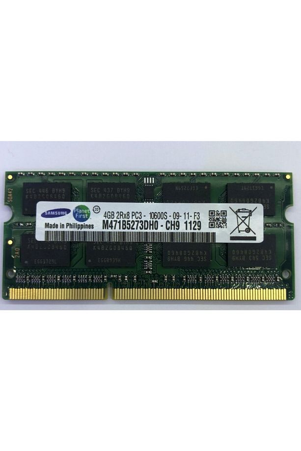 M471b5273dh0-ch9 4 Gb 2rx8 Pc3-10600s-09-11-f3 1333 Mhz 1.5 V Notebook Ram - 1
