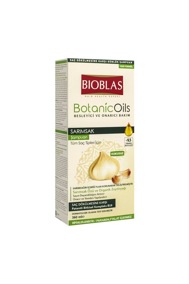 Botanic Oils Sarımsak Özlü Şampuan 360 ml - 1