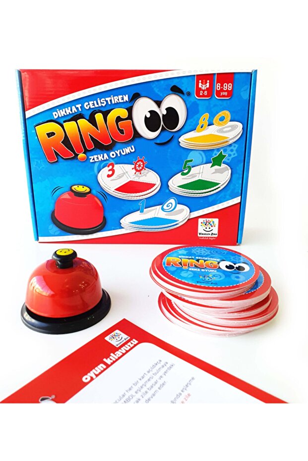 Rising Intelligence Ringoo Attention-Building Intelligence Game - Over 6 Years Old Game - 2