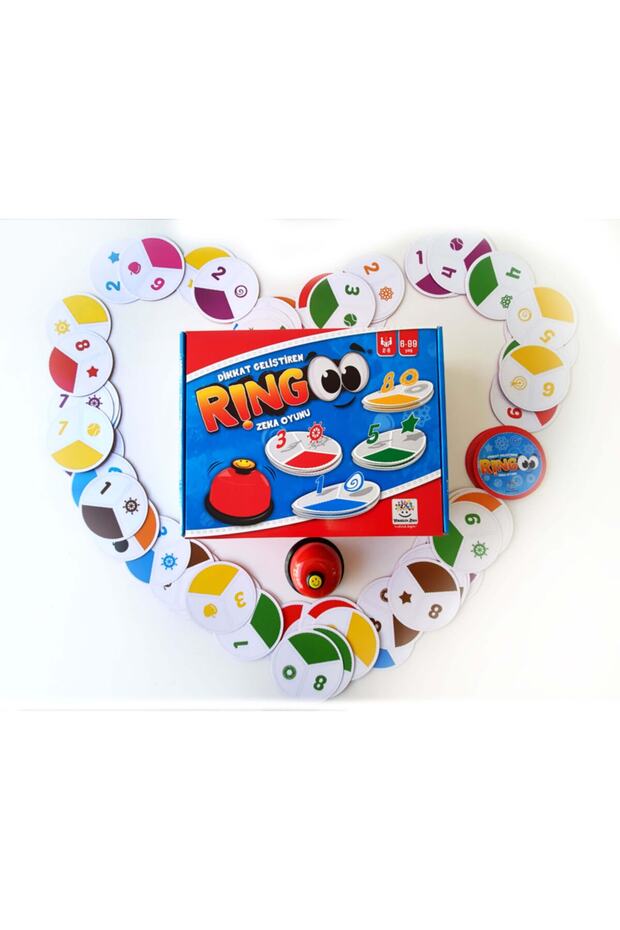 Rising Intelligence Ringoo Attention-Building Intelligence Game - Over 6 Years Old Game - 3