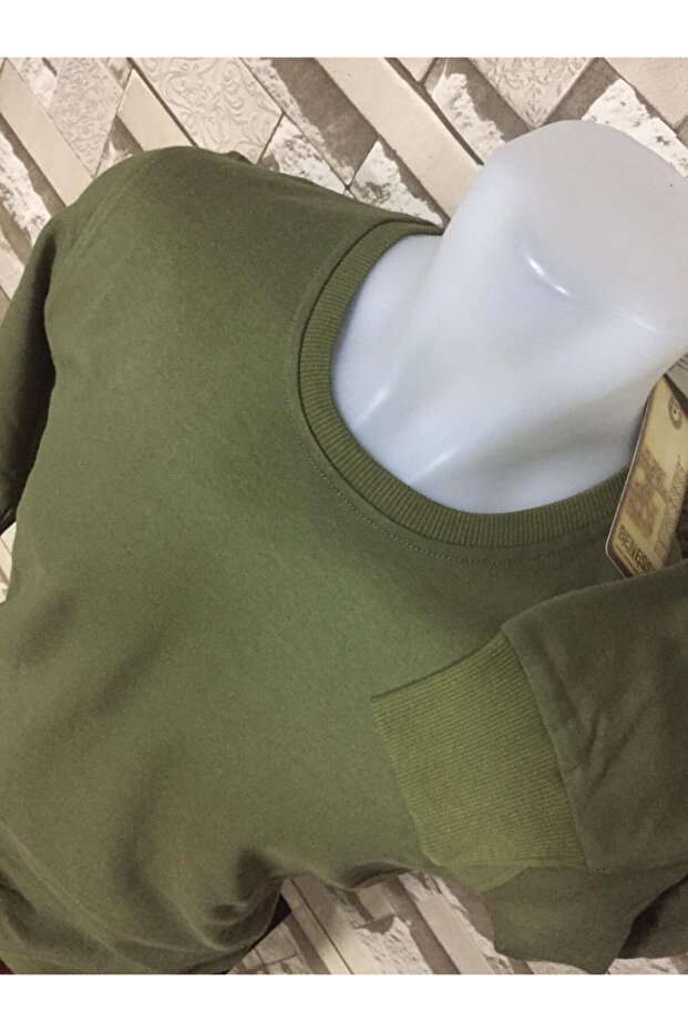 Crew Neck Basic Sweat - 2