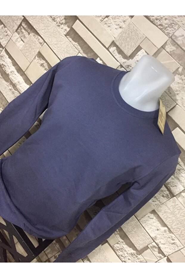 Crew Neck Basic Sweat - 1