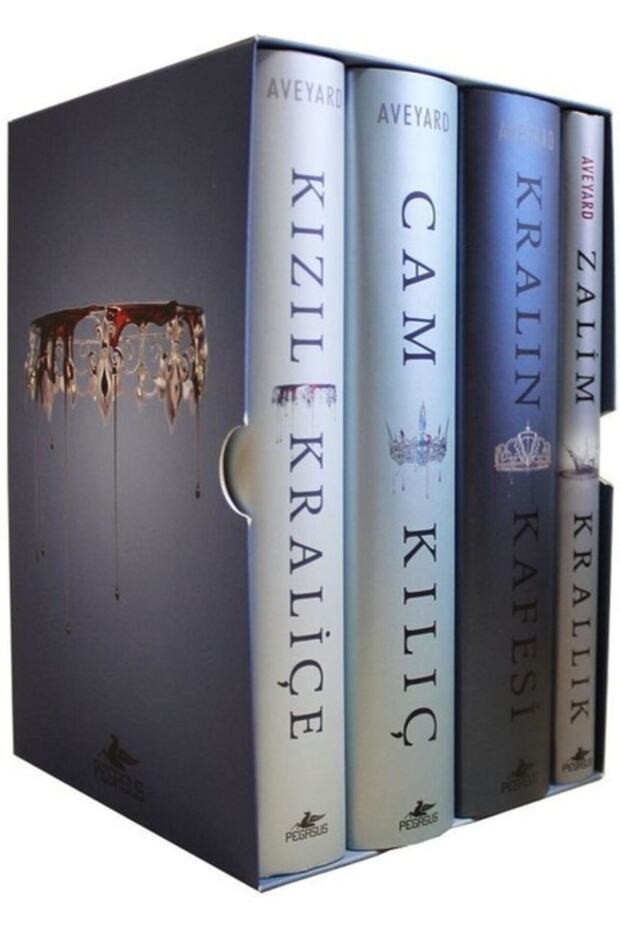 Kızıl Kraliçe Serisi Kutulu Özel Set Ciltli 4 Kitap & Victoria Aveyard - 1