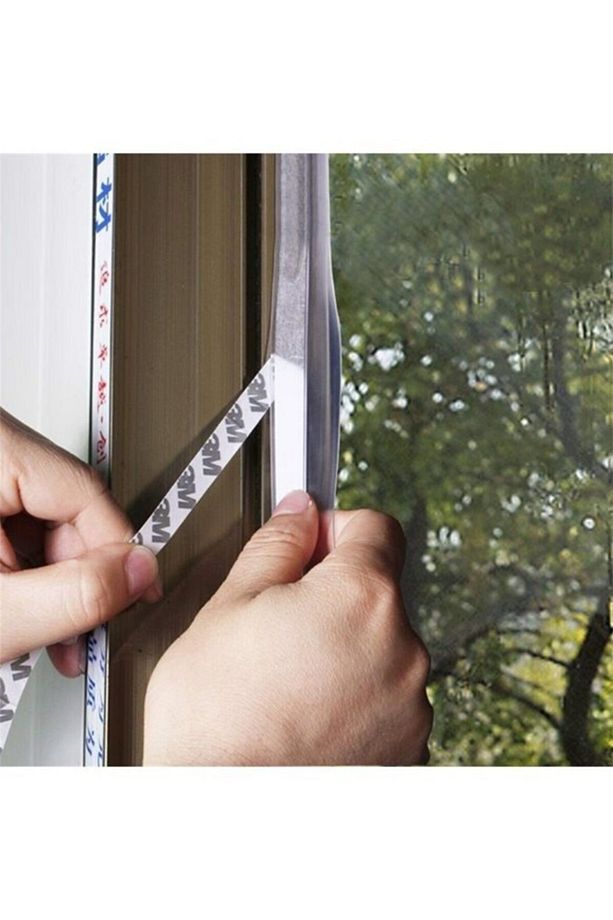 Kapı Ve Pencere Silikon Izolasyon Bandı 5 Metre Tek Şerit - 5