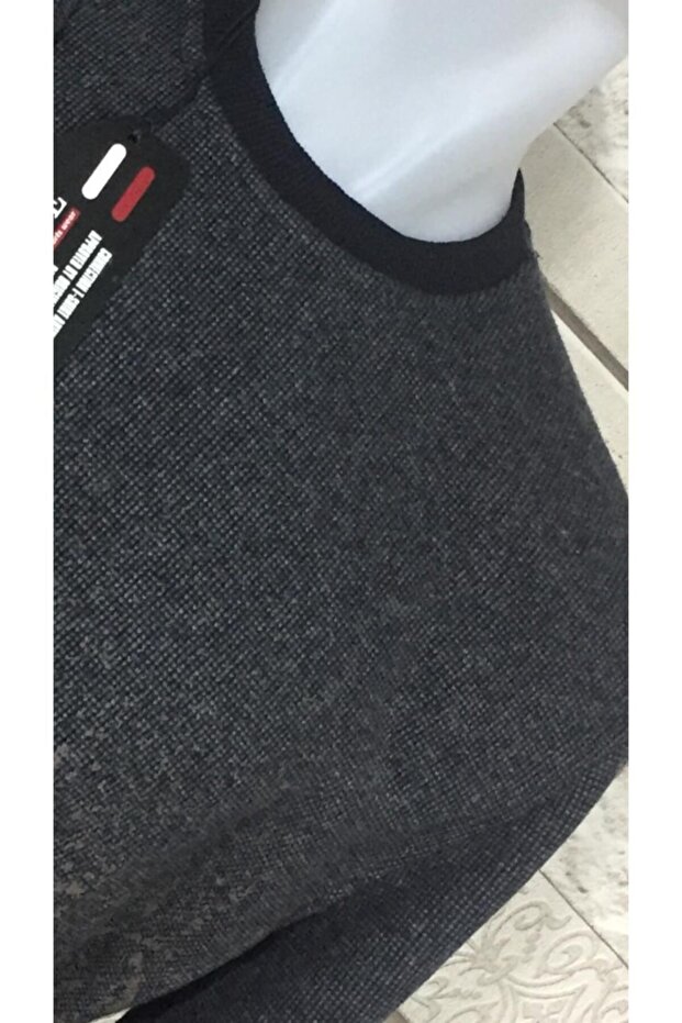 سترة كبيرة الحجم برقبة دائرية - 4