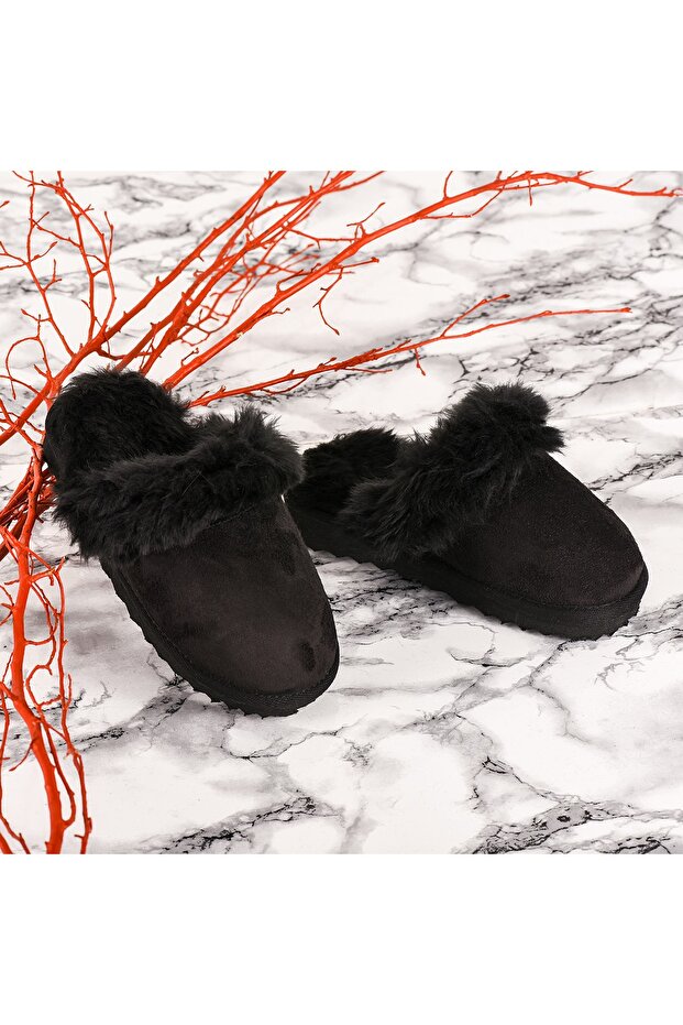 Siyah Çocuk Terlik - 1