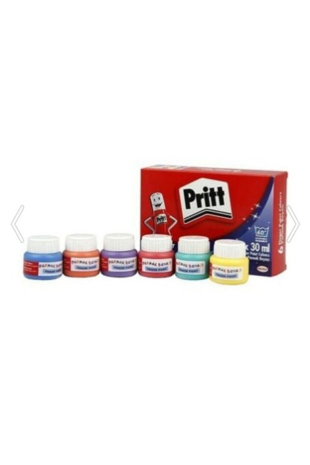 Parmak Boyası 6 Renk 30ml