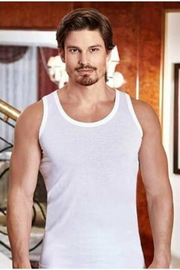 Men's 3-Piece Combed Cotton Undershirt