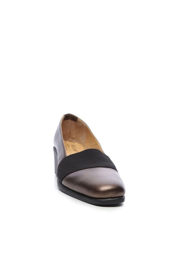 Kadın Derı Mokasen & Loafer Ayakkabı 611 E6214-08 BN AYK - 2
