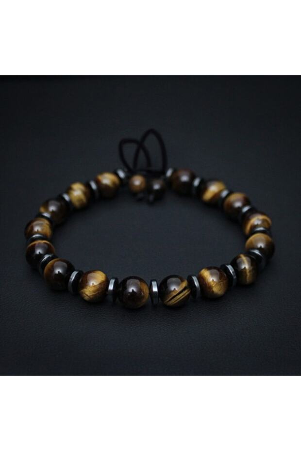 Real Tiger Eye Natural Stone Bracelet