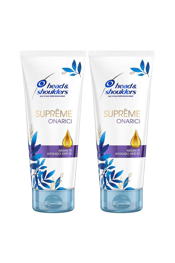 Head & Shoulders Supreme Onarıcı Argan ve Avokado Yağı Saç Kremi 220 ml*2 - 3