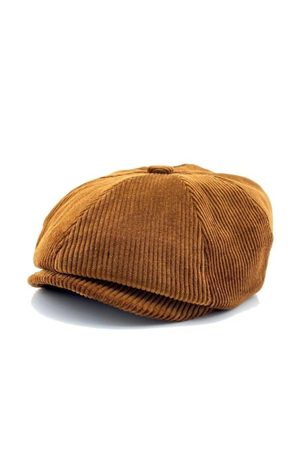 Men's Brown Cap Hat - 2