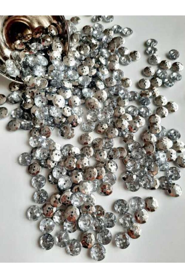 Transparent Crystal Button 15 Pack 11mm