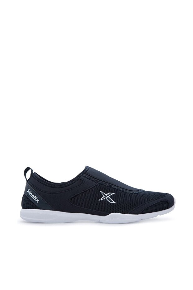 Navy Blue White Men's Walking Shoes Macon