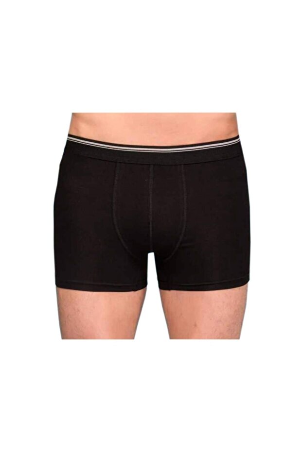 Men's Black Lycra Boxer