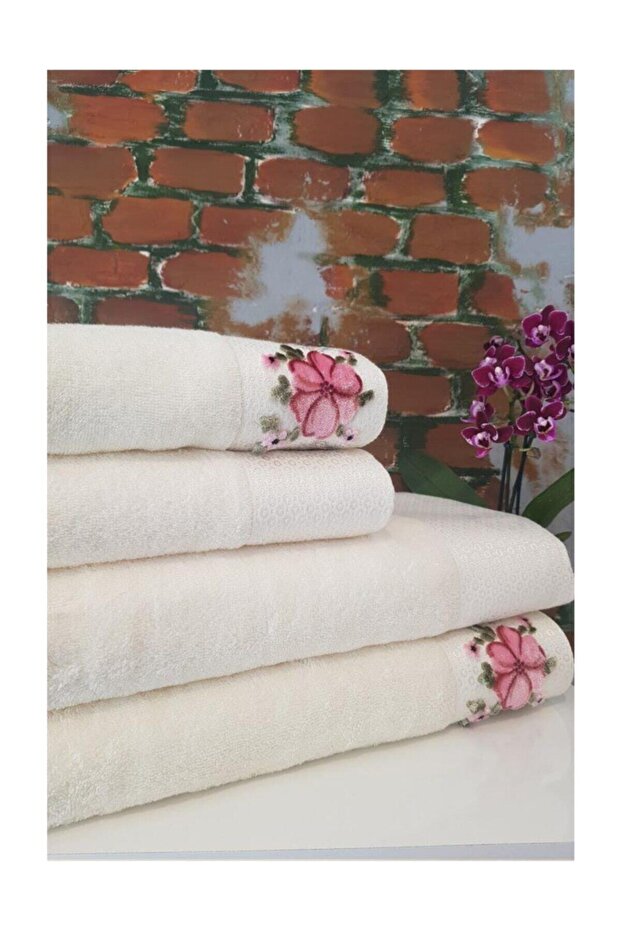 Manolya Best Hamam Seti Krem - 1