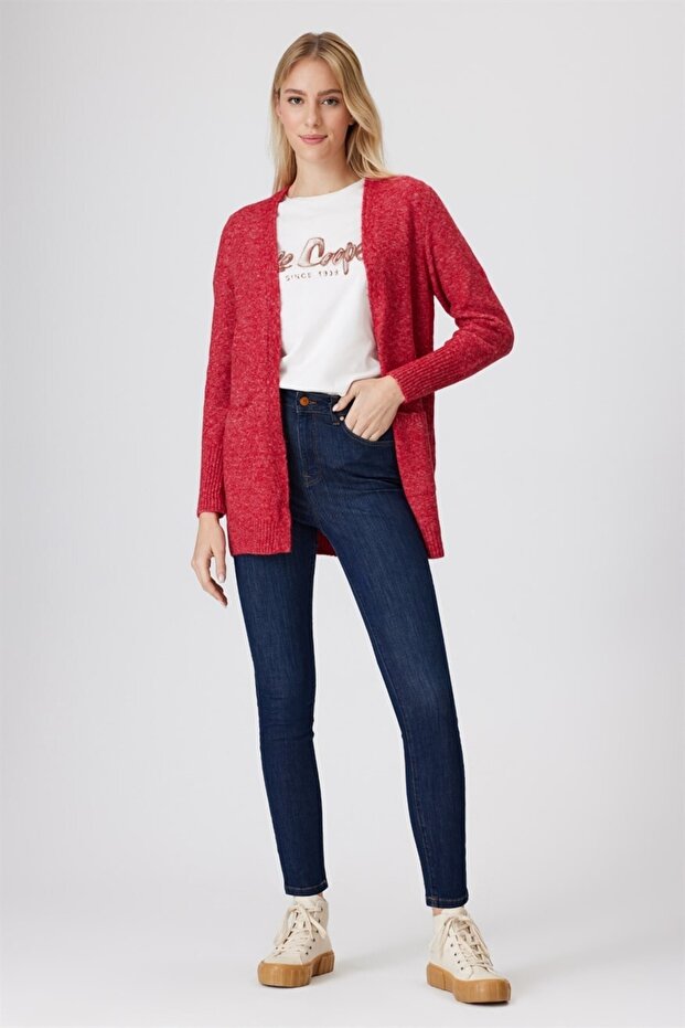 Gloria Women's U. Sleeve Cardigan Pomegranate Flower