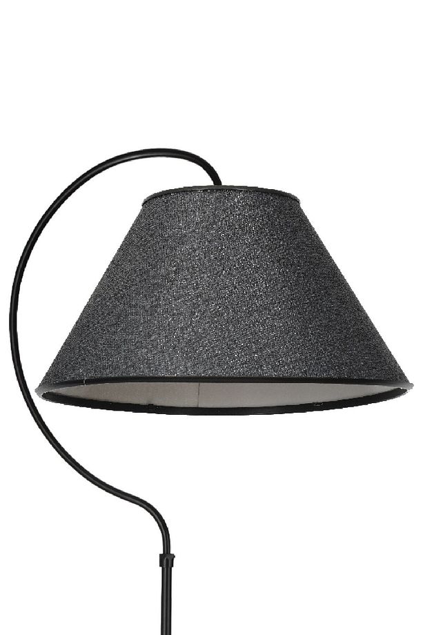Aydınlatma Lambader Elips Siyah Çember Siyah 350x150x200 - 3