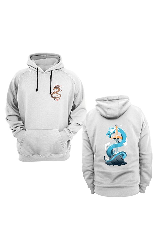 Dragon Printed Sweatshirt - 1