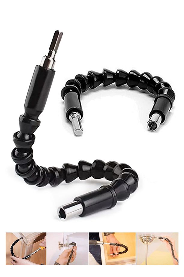 23 Parça Torx Anahtar Pense Tornavida Matkap Adaptör Bits Esnek Açı Uzatma Çubugu T/h/ph/torx Set - 6