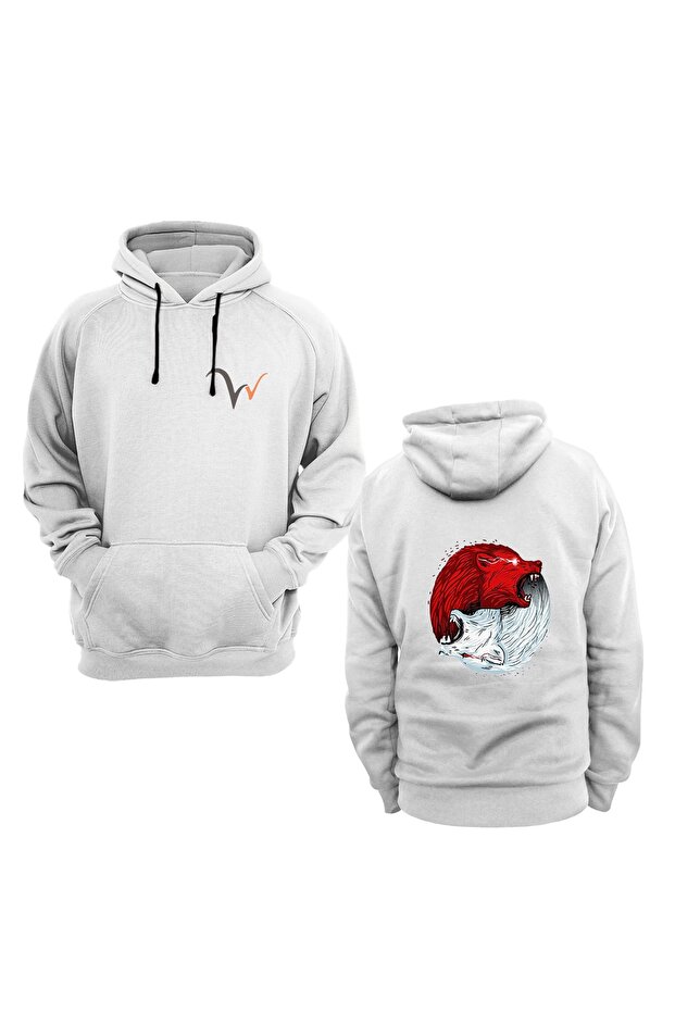 Wolf Printed Sweatshirt - 1